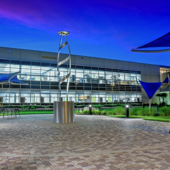 Brandon Campus Courtyard