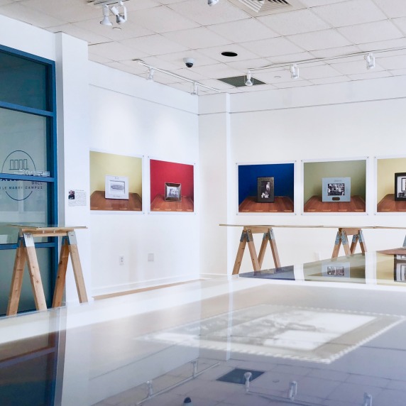 Installation view of The Color of Remembering