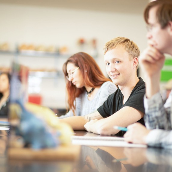 students in classroom