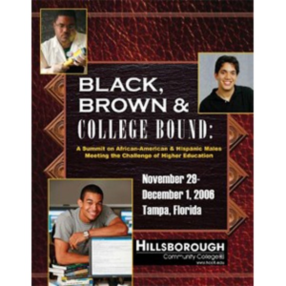 BBCB 2006 cover - collage design with leather background and photos of black and latino men