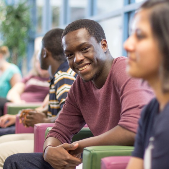 Students from the honors program