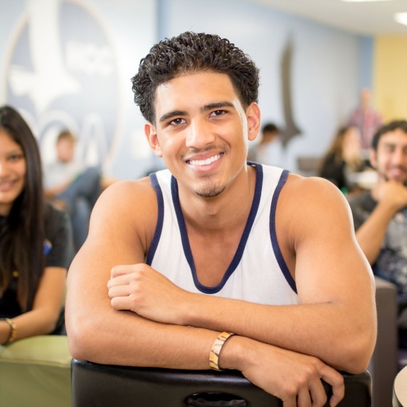 Students in cybercafe at Dale Mabry Campus