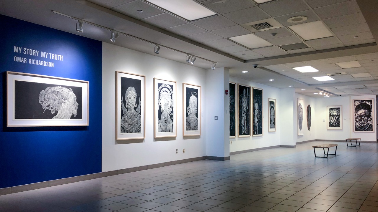 Installation view of My Story My Truth