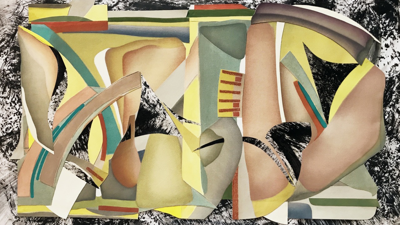 abstract art titled "Inside Out" by Debra Radke